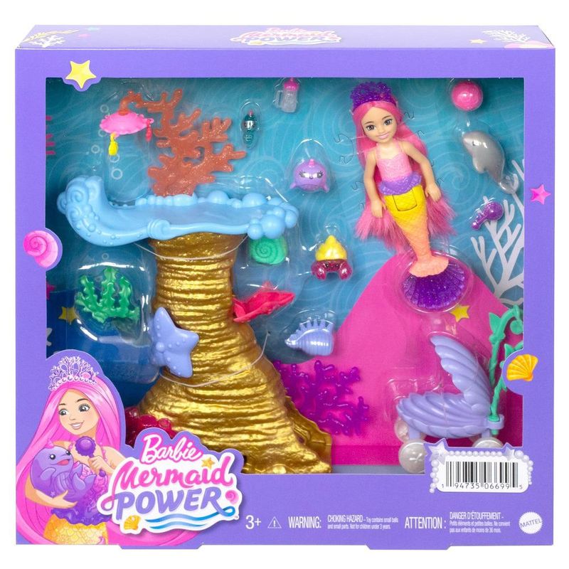 Boneca Barbie Mermaid Power Azul