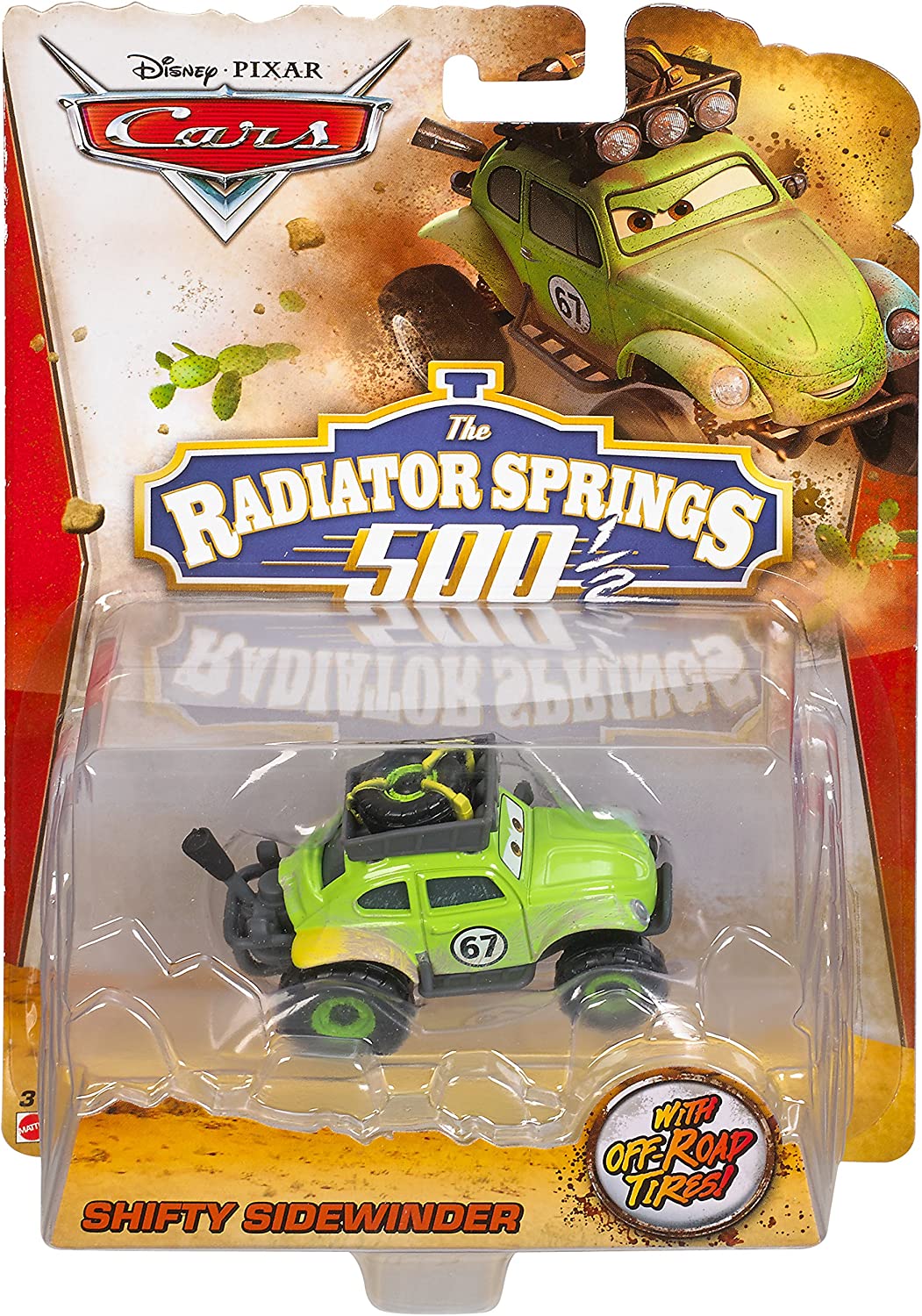 Disney Cars Toon: Shift Sidewinder Radiator Springs 500 1/2 - Ri Happy