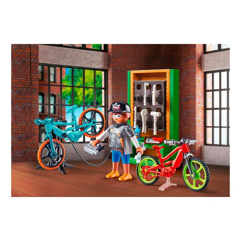 Playmobil---City-Life---Oficina-Para-Bicicletas---70674---Sunny-2