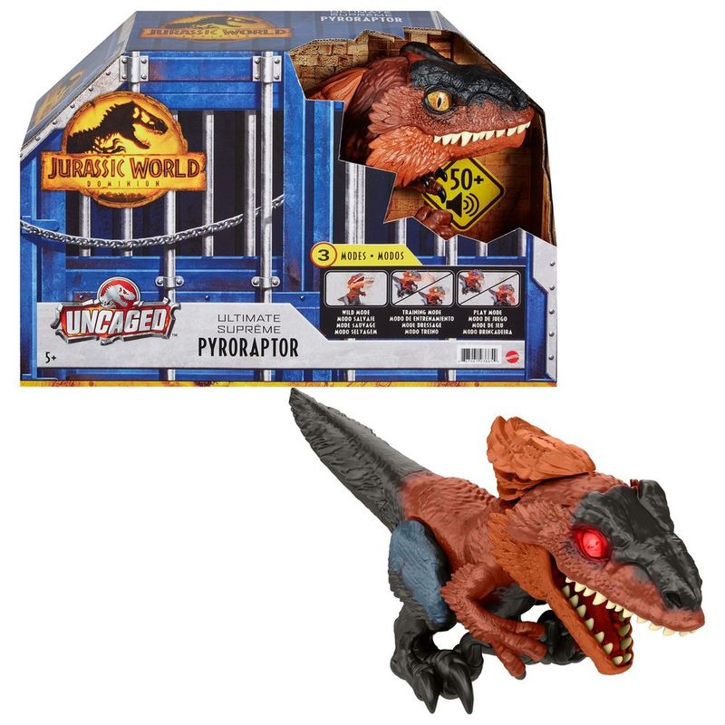 Figura-de-Acao---Jurassic-World---Dinossauro-De-Brinquedo---Uncaged-Ultimate-Fire-Dino---Mattel-0