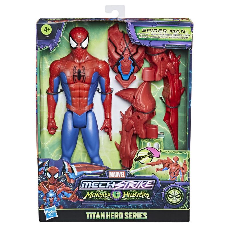 Boneco-Articulado---Marvel---Titan-Hero-Series---Spider-Man---Vermelho---Hasbro-2
