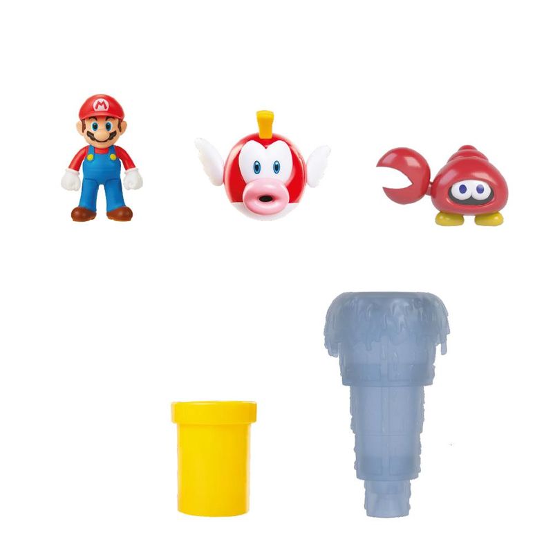 Playset---Super-Mario---Sparkling-Waters-Diorama-Set---Candide-0