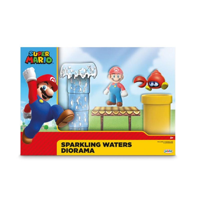 Playset---Super-Mario---Sparkling-Waters-Diorama-Set---Candide-1