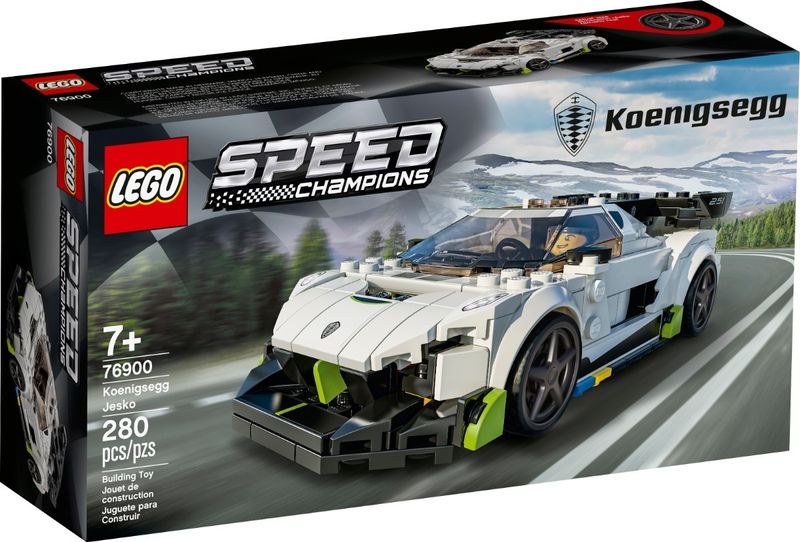 tooco Lego Speed Champions - Koenigsegg Jesko - 76900 - 280 Peças - Ri Happy
