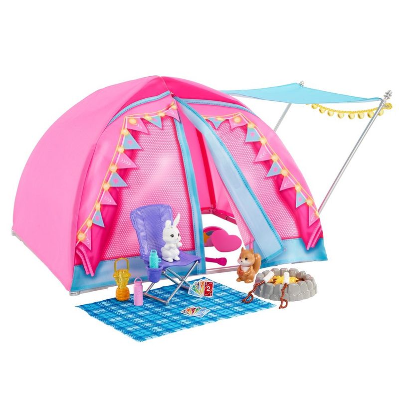 Playset-Figuras-e-Acessorios---Barbie---Acampamento----Rosa---Mattel-3