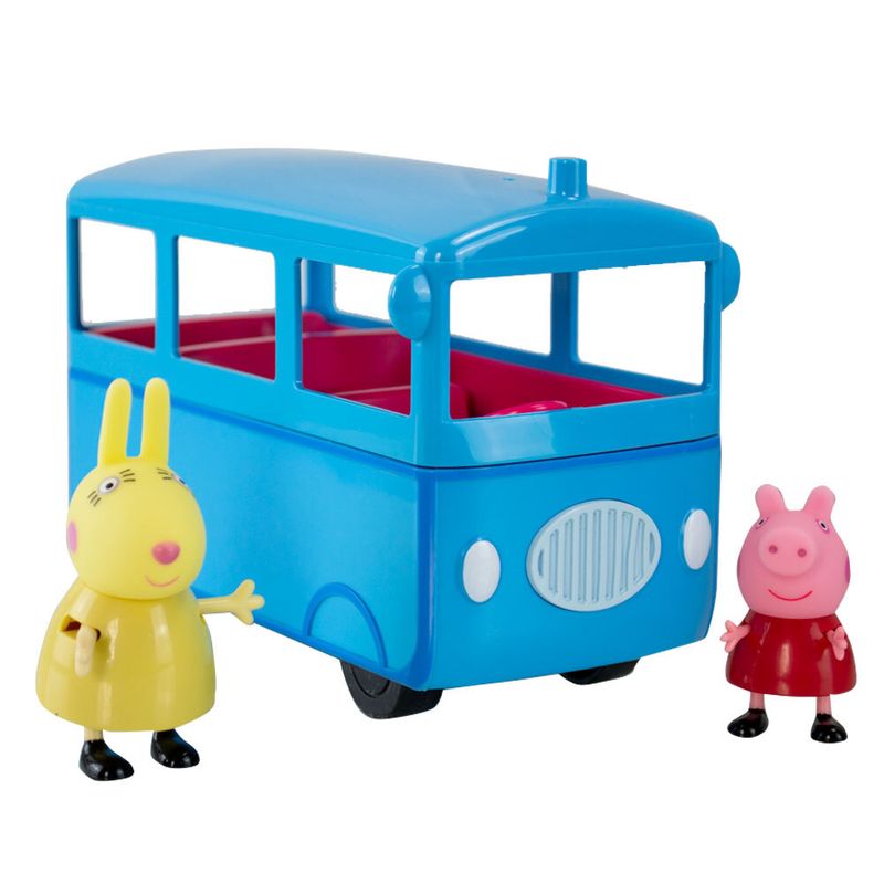 Mini-Figura-e-Veiculo---Onibus-Escolar---Peppa-Pig---Sunny-3