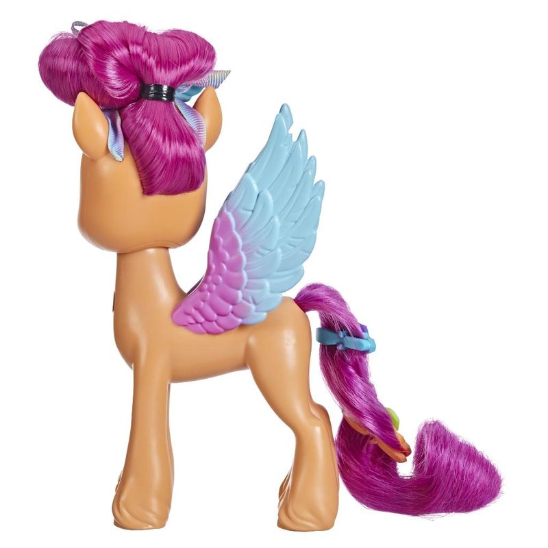 Figura-com-Acessorios---My-Little-Pony---Penteados-com-Fitas---Sunny-Starscout---15-Cm---Hasbro-4