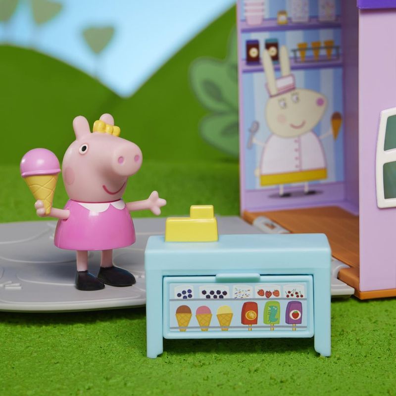 Conjunto de Figuras - Peppa Pig - Carrinho de Sorvete da Peppa