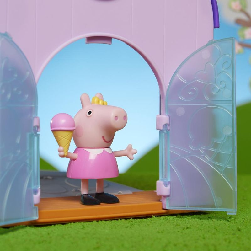 Conjunto de Figuras - Peppa Pig - Carrinho de Sorvete da Peppa