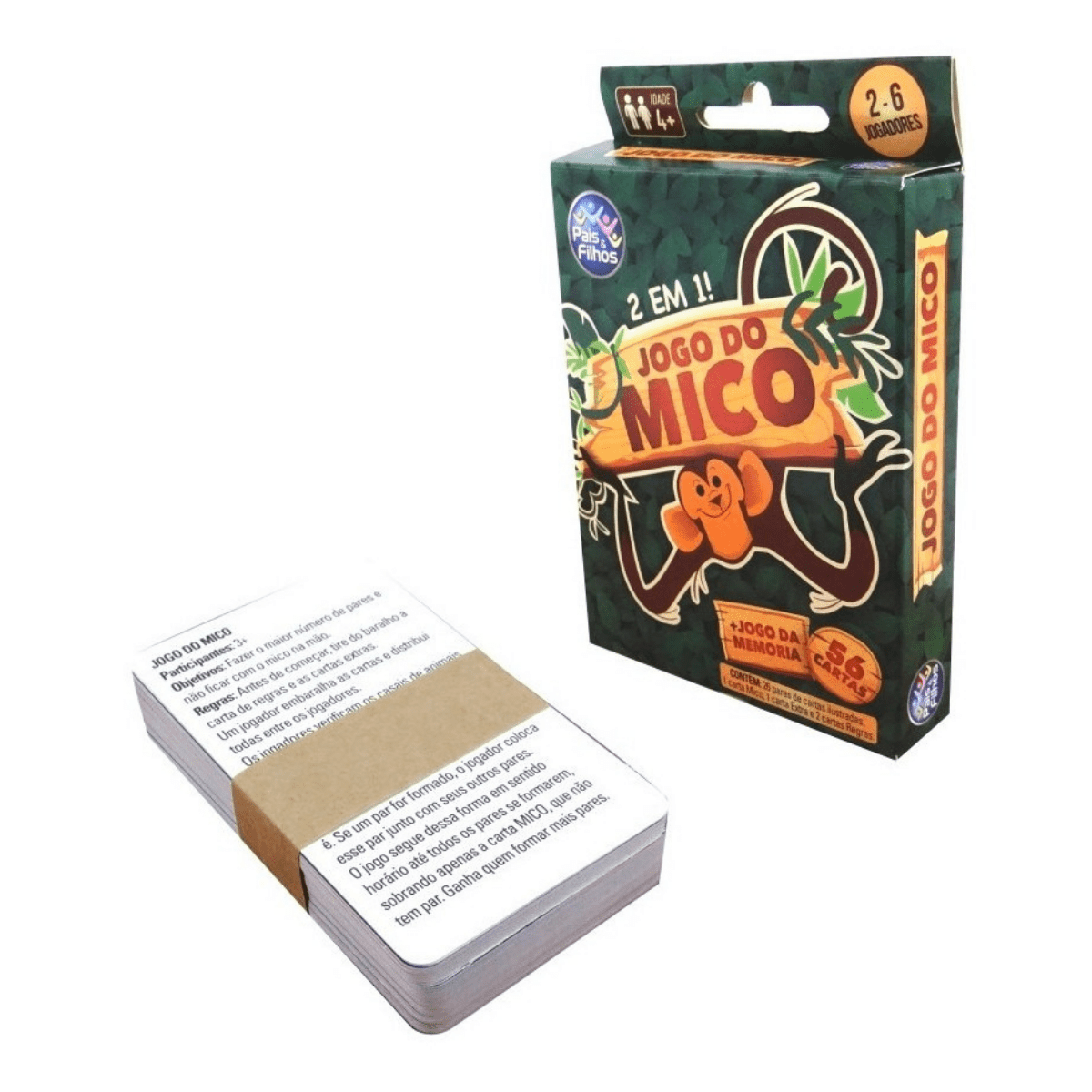 Kit 05 Jogos Cartas Divertidos Truco, Mico, Mau Mau + Brinde