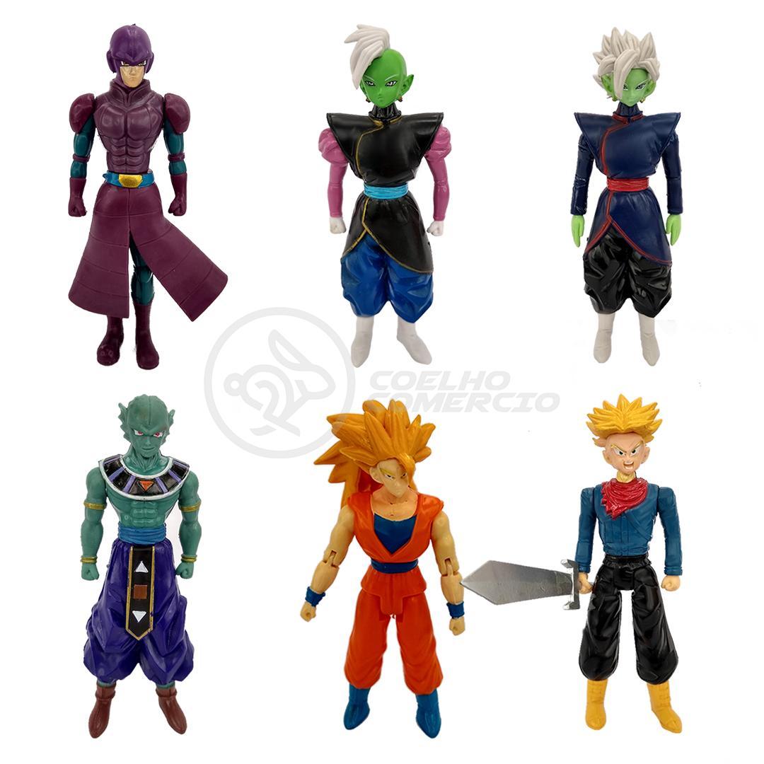 Boneco Dragon Ball - Goku S Saiyajin 4 - Dokkan - Banpresto - Ri Happy