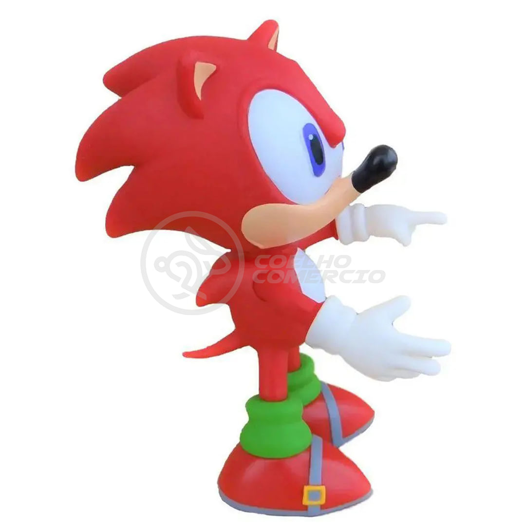 Boneco Action Figure Super Sonic 23cm Sonic - Casa & Vídeo