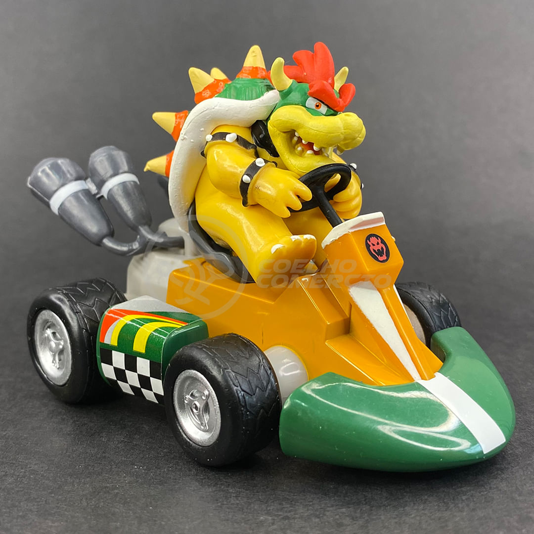 Brinquedo Carro Carrinho de Fricção Miniatura Colecionável Bowser: Super Mario  Kart - MKP - Toyshow Tudo de Marvel DC Netflix Geek Funko Pop Colecionáveis