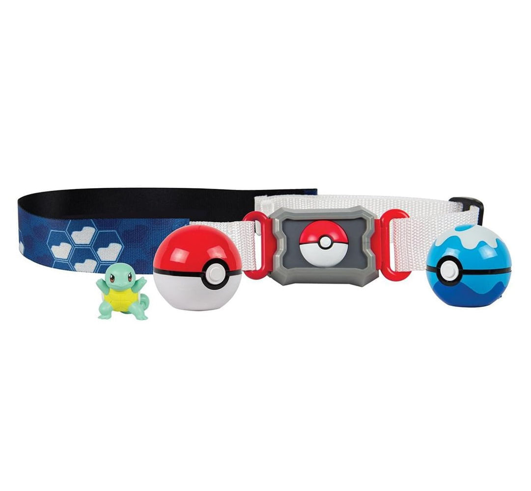 Pokemon - Kit De Ação Cinto Com 2 Pokebolas E Personagem - S - Ri Happy