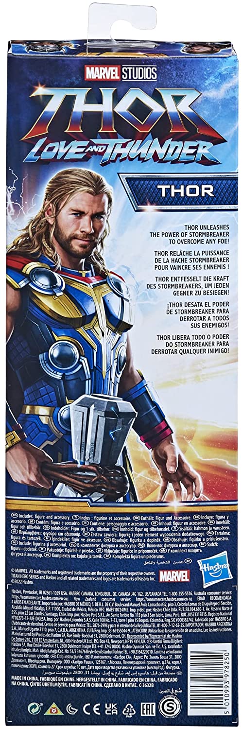 Titan Hero Marvel Thor Love and Thunder Thor Hasbro F4135 - Ri Happy