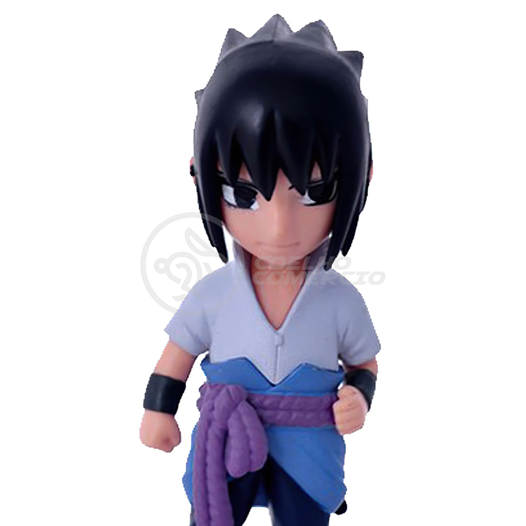 Boneco Action Figure Brinquedo Miniatura Sasuke Uchiha