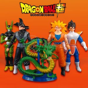 Goku Criança & Shenlong, Action Figure Colecionável, Dragon Ball Z
