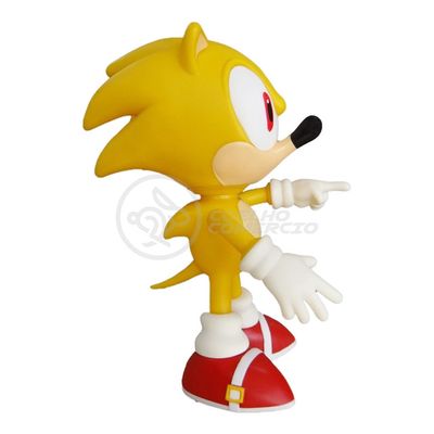 Boneco Sonic The Hedgehog Articulado Super Sonic - Ri Happy