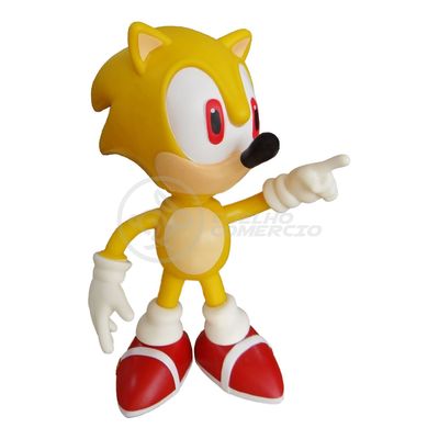 Boneco Sonic The Hedgehog Articulado Super Sonic - Ri Happy