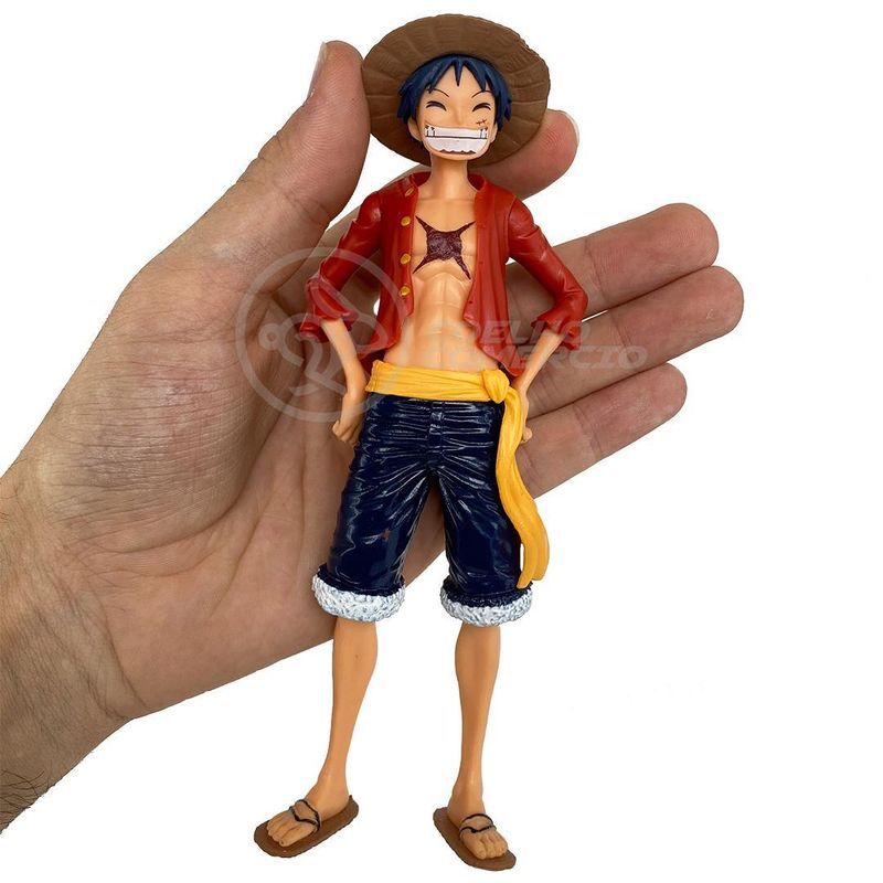 Boneco do macaco D. Luffy Wano Country da Joahoutfit