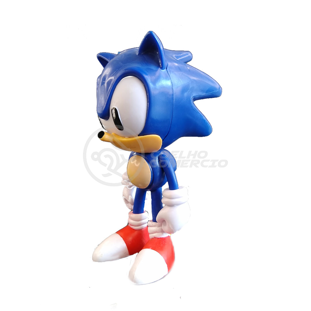 Boneco Sonic Grande Personagem Jogo De Videogame - Ri Happy