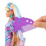 Boneca-Articulada---Barbie---Totally-Hair---Vestido-Estrelas---Lilas---22cm---Mattel-3