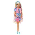 Boneca-Articulada---Barbie---Totally-Hair---Vestido-Estrelas---Lilas---22cm---Mattel-5