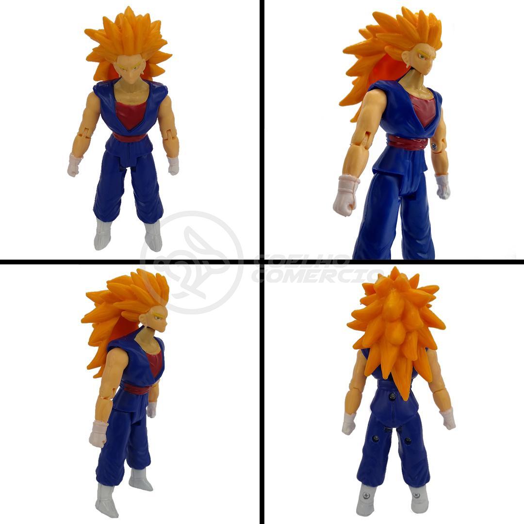 Boneco Dragon Ball Super Articulado Colecionável Trunks do Futuro