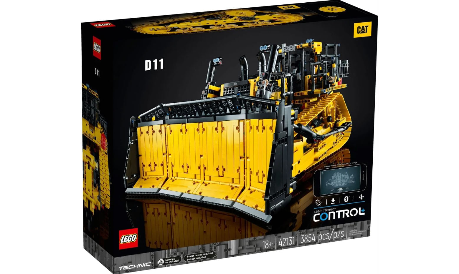 ri Lego Technic 42131 - Escavadeira Cat D11 Controlada por Aplicativo