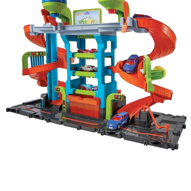 Playset-e-Mini-Veiculo---Hot-Wheels---City---Lava-Rapido-Mega-Tower---Mattel-2