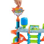 Playset-e-Mini-Veiculo---Hot-Wheels---City---Lava-Rapido-Mega-Tower---Mattel-4