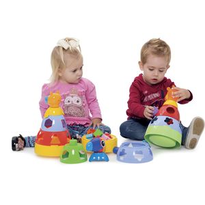 Kit 4 Brinquedos De Atividades Para Bebê De 1 Ano