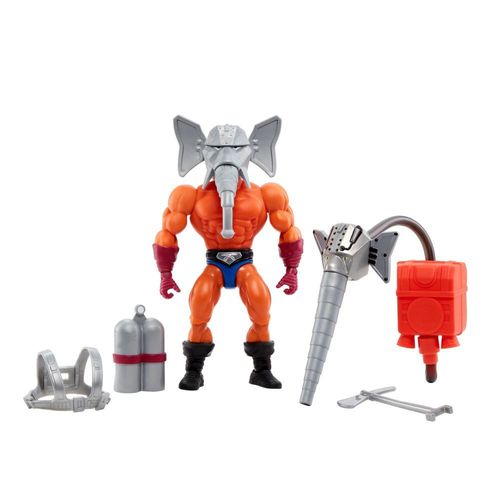 Boneco Articulado - Masters of the Universe Origins - Snout Spout - Retrô - 14 cm - Mattel