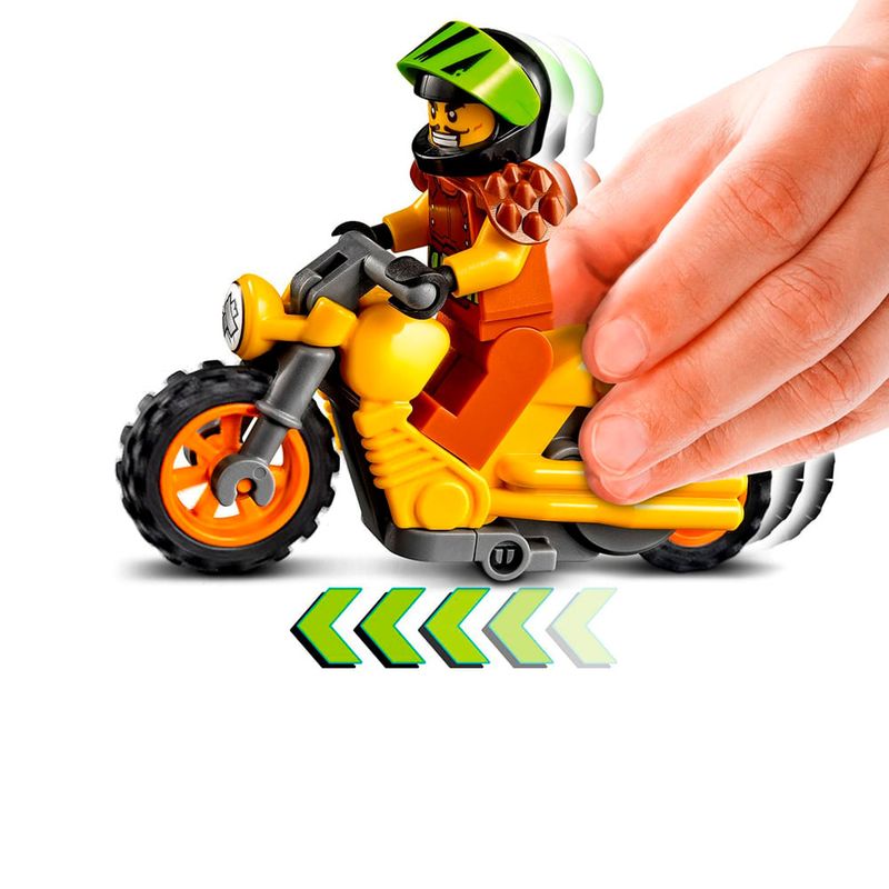 LEGO CITY MOTO DE ACROBACIAS DEMOLIDORAS 60297 - Ri Happy