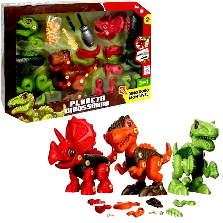 Jogo Educativo Jogo de Mesa Dinossauro Brinquedo Infantil - Ri Happy