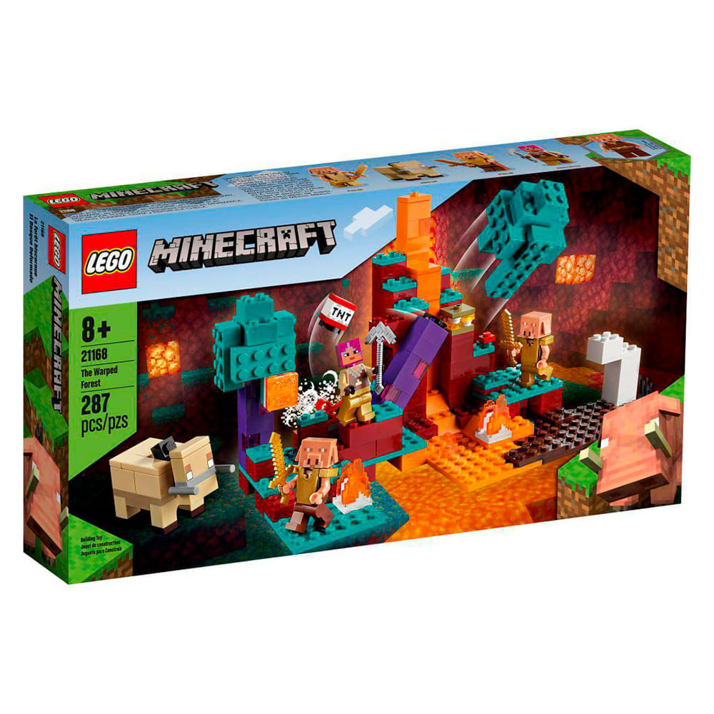 LEGO MINECRAFT A FLORESTA DEFORMADA 21168 - Ri Happy