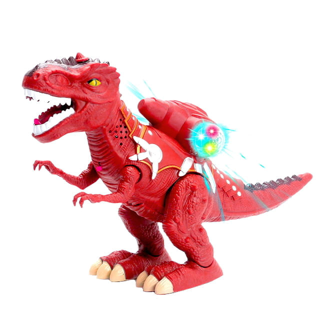 Dinossauro de Brinquedo Tiranossauro Rex - Vermelho