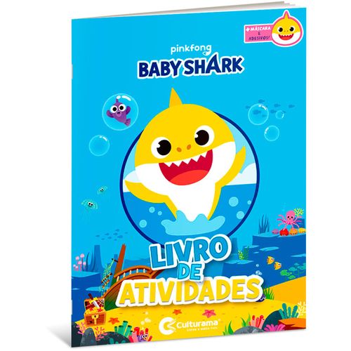 Livro de Atividades e Colorir do Baby Shark