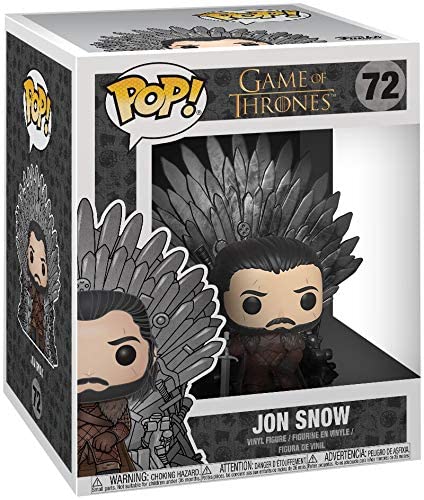 Funko Pop Game of Thrones Jon Snow W/ Throne #72 - Ri Happy