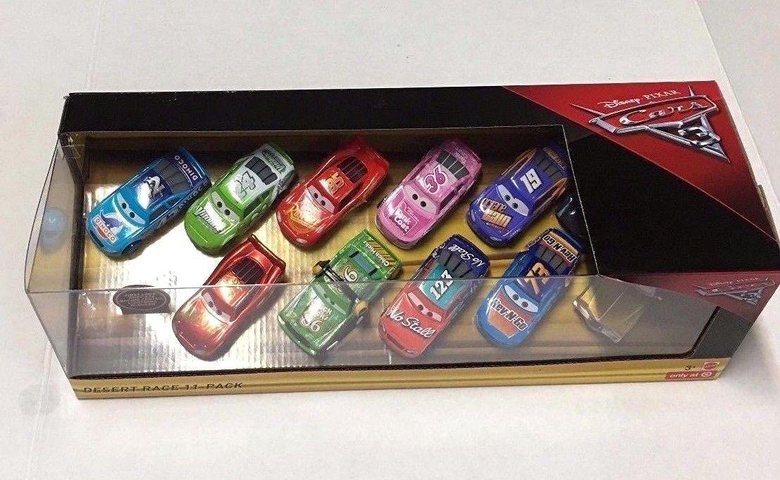 Disney Pixar Cars 3 Carros Desert Race vehicle11 pack Ri Happy