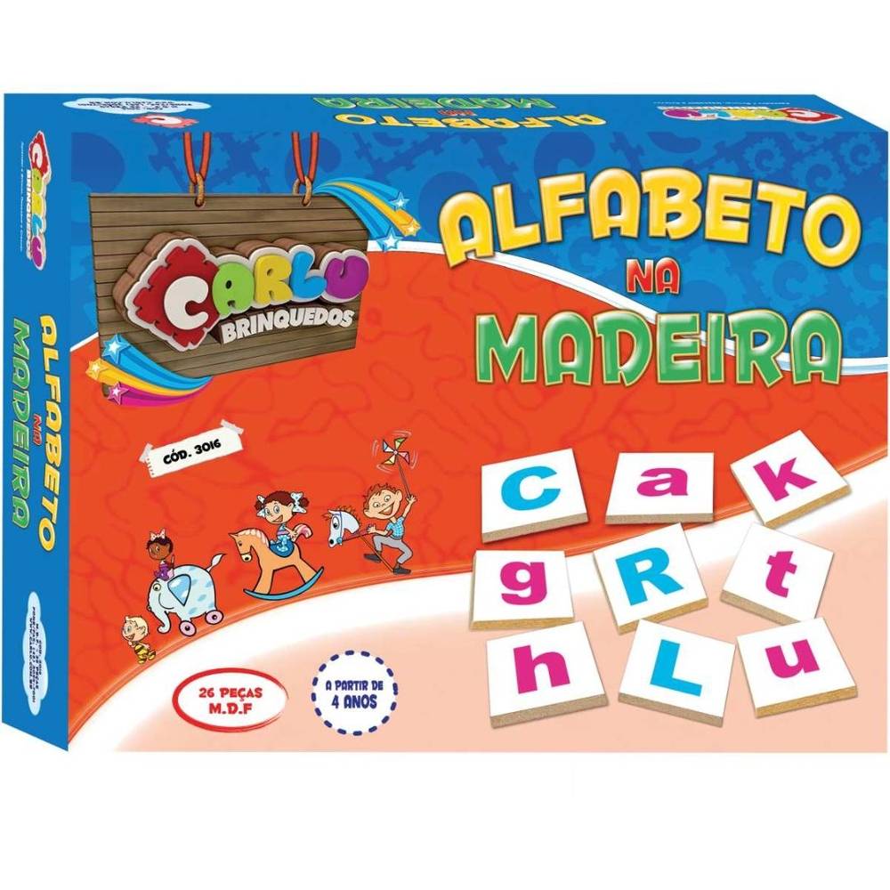 Jogo Ludo Educativo De Tabuleiro De Madeira Infantil 2435 Carimbras - Ri  Happy