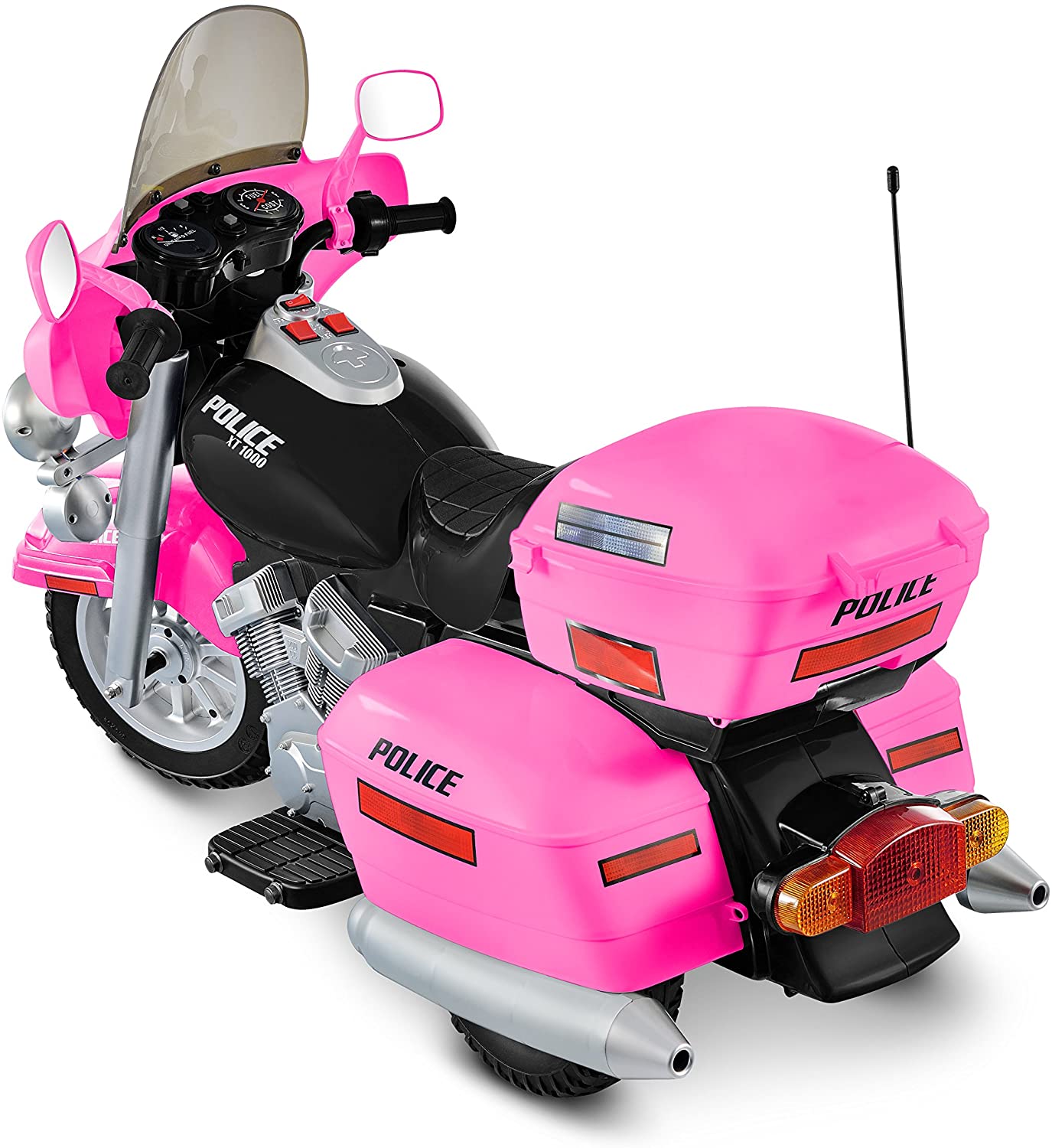 Moto Polícia Touring Elétrica Infantil Motorizado 12V - 998548 - Tapuz -  Real Brinquedos