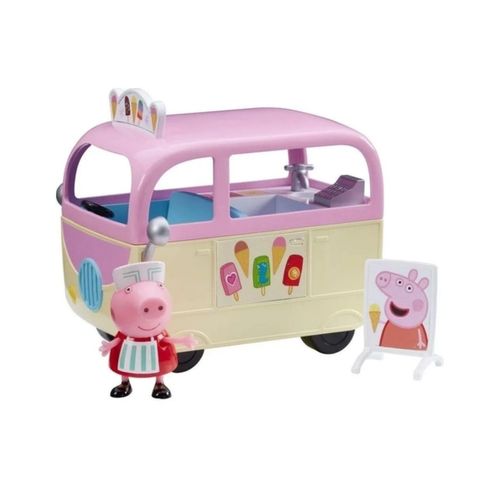 Peppa Pig Veículo Carro de Sorvete c/ Boneco 3+ 2307 Sunny
