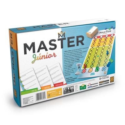 JOGO DE TABULEIRO MASTER PERGUNTAS E RESPOSTAS - Ri Happy