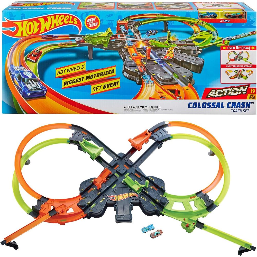 Hot Wheels Pista Gigante de Batidas : : Brinquedos e Jogos