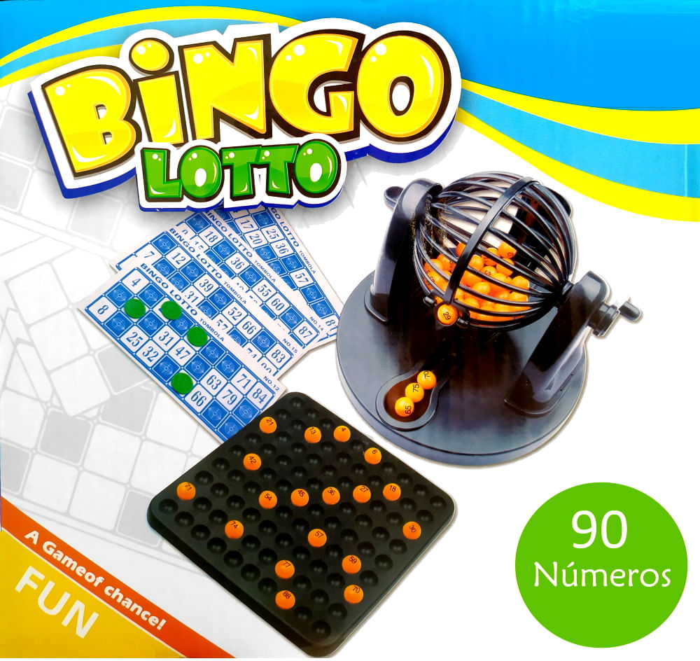 Joguinho de Bingo Infantil completo com Globo Giratório - Goal Kids - Jogo  Bingo Infantil - Magazine Luiza