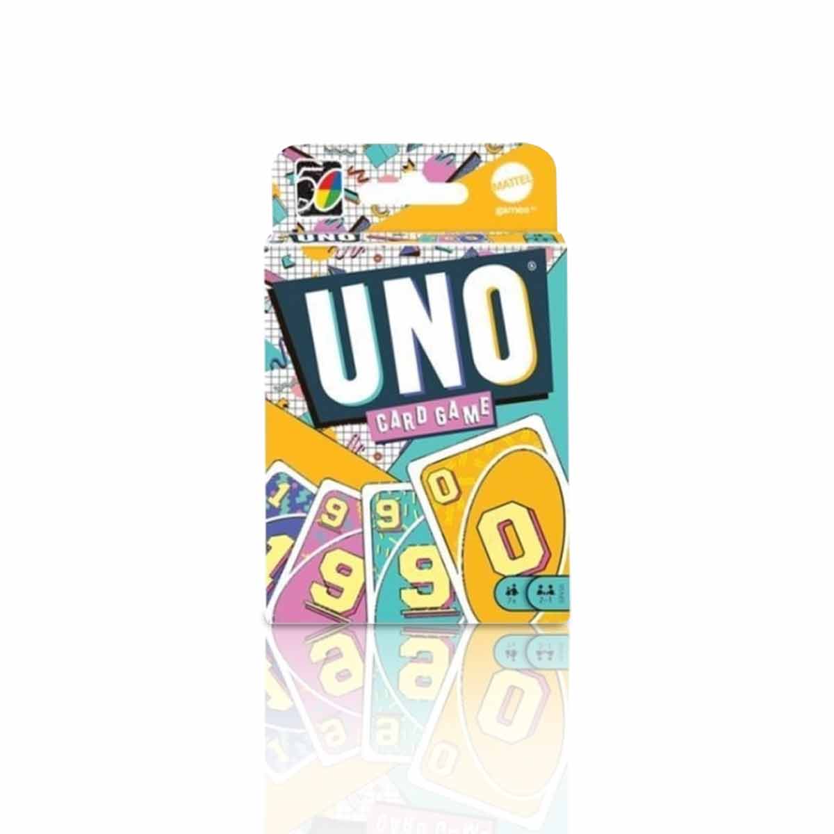 Jogo de Cartas UNO Icônico Décadas (S) - Branco