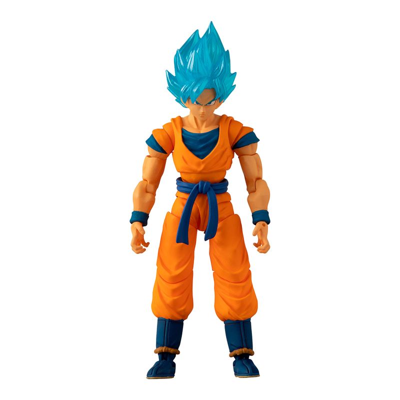 Goku Super Sayajin Deus Dragon Ball Z Heroes Blocos Boneco