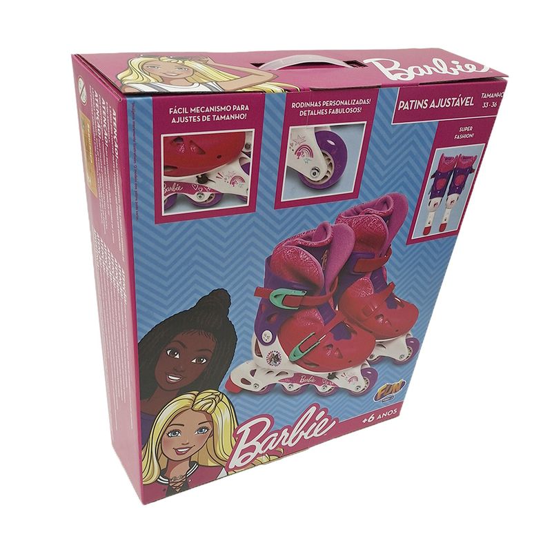 Patins---Barbie---Ajustavel---Tamanho-33-a-36---Fun---Rosa-3