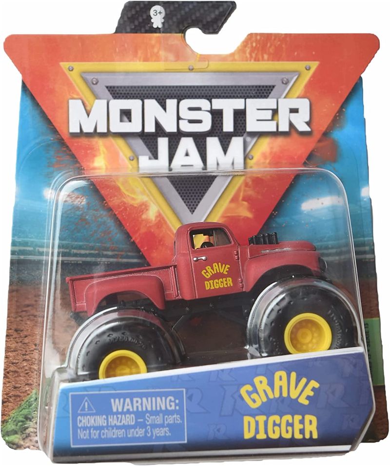 Monster Jam 1:64 - Grave Digger S23 - Sunny Monster Jam 1:64 - Grave Digger S23 - Sunny